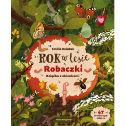 ROK W LESIE. ROBACZKI. KSIĄŻKA Z OKIENKAMI WYD. 2025