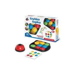 SZYBKA LOGIKA GENIALNY DZIECIAK GRA LOGICZNA 6+ Outlet