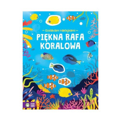 PIĘKNA RAFA KORALOWA OZDABIAM NAKLEJKAMI 4+