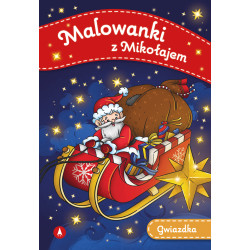 GWIAZDKA. MALOWANKI Z MIKOŁAJEM