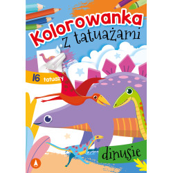 DINUSIE. KOLOROWANKA Z TATUAŻAMI