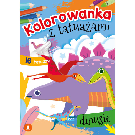DINUSIE. KOLOROWANKA Z TATUAŻAMI