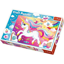 PUZZLE 100 PIĘKNY JEDNOROŻEC 16386 Outlet