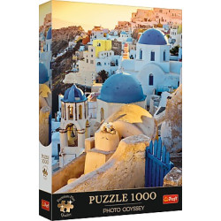 PUZZLE 1000  PREMIUM PLUS PHOTO ODYSSEY MIASTECZKO OIA SANTORINI 10853 Outlet
