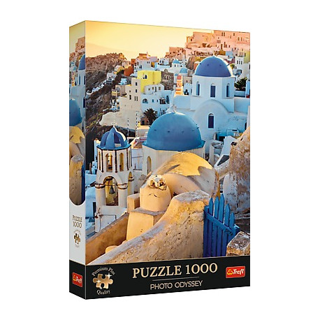 PUZZLE 1000  PREMIUM PLUS PHOTO ODYSSEY MIASTECZKO OIA SANTORINI 10853 Outlet