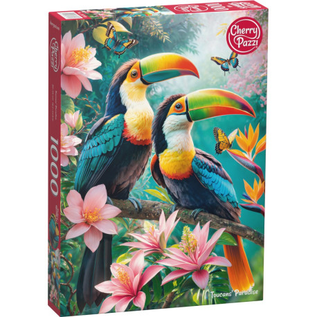 PUZZLE 1000 CHERRYPAZZI TOUCANS' PARADISE 30769 Outlet