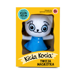 MASKOTKA KICIA KOCIA 17 CM W PUDEŁKU OUTLET