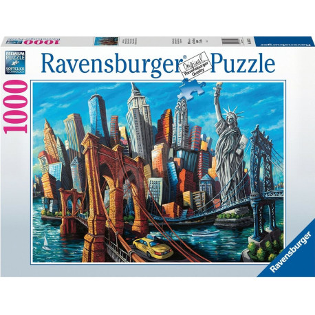 PUZZLE 2D 1000 WELCOME TO NEW YORK 16812
