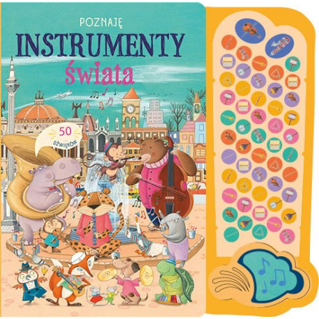 POZNAJĘ INSTRUMENTY ŚWIATA 50 melodii Outlet