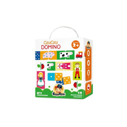DOMINO GRA EDUKACYJNA CZUCZU 2+