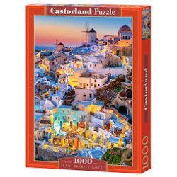 PUZZLE 1000 ŚWIATŁA SANTORINI C-103522-2 OUTLET