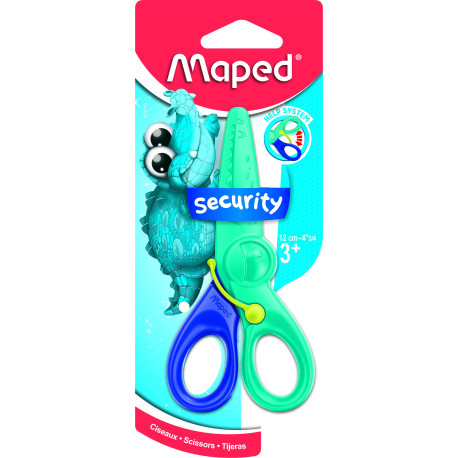 NOŻYCZKI DLA DZIECI Z ODBOJNIKIEM MAPED KIDIPULSE 12 CM BLISTER Outlet