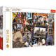 PAMIĄTKI Z HOGWARTU HARRY POTTER PUZZLE 500 ELEMENTÓW 9+ OUTLET