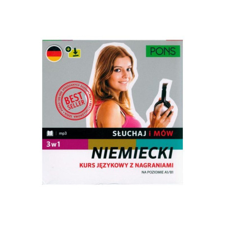 SŁUCHAJ I MÓW. NIEMIECKI A1/B1 3W1 Z NAGRANIAMI