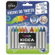 KREDKI DO MALOWANIA TWARZY KIDEA 12 KOLORÓW X 2,5 G OUTLET