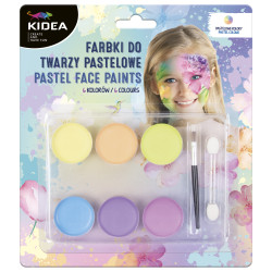 FARBY PASTELOWE DO TWARZY KIDEA 6 KOLORÓW Outlet