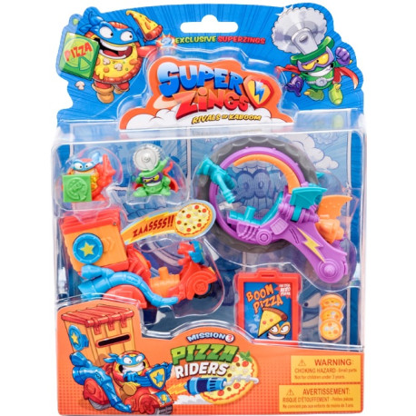 SUPERZINGS MISSION 3 PIZZA RIDERS OUTLET