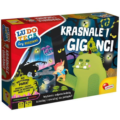 Gra planszowa Ludoteca Krasnale i giganci Lisciani OUTLET