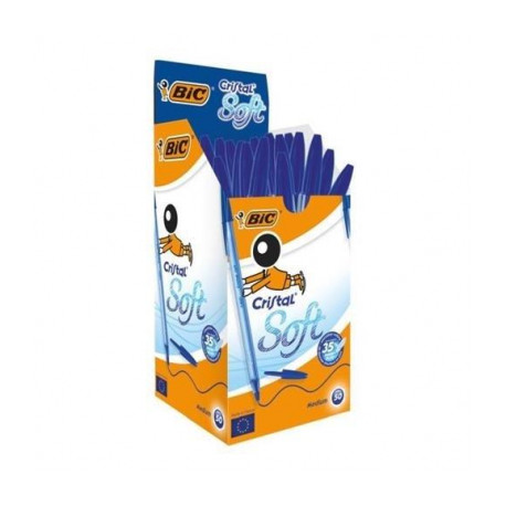 BIC DŁUGOPIS NIEBIESKI CRISTAL SOFT 
