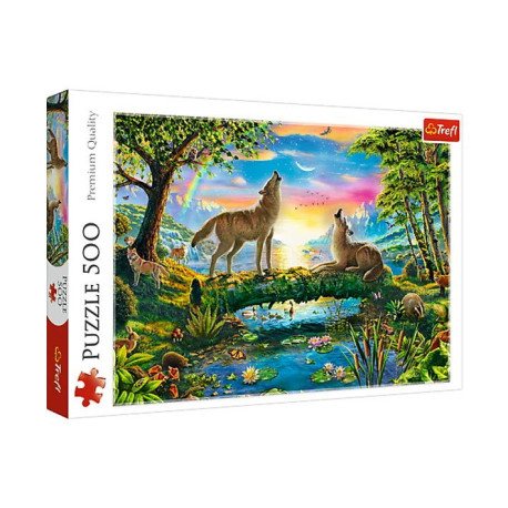 PUZZLE 500 WILCZA NATURA 37349 Outlet