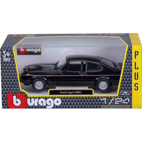 BBURAGO MODEL FORD CAPRI 1982 BLAC 1:24 Outlet