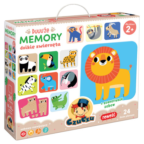 GRA DUUUŻE MEMORY DZIKIE ZWIERZĘTA CZUCZU  Outlet