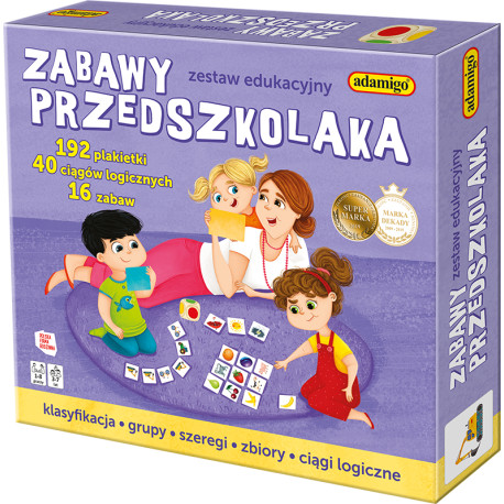ZABAWY PRZEDSZKOLAKA Zestaw edukacyjny