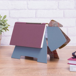 STAY DOGGY BOOK REST PODSTAWKA POD KSIĄŻKĘ SZARY PIES Outlet