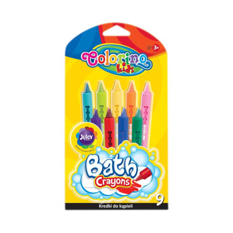 KREDKI DO KĄPIELI 9 KOLORÓW OUTLET