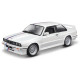 BBURAGO MODEL BMW M3 (E30) 1988 WHITE W/ STRIPE 1:24 Outlet
