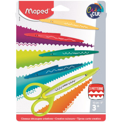 NOŻYCZKI KREATYWNE MAPED 5 ZESTAWÓW OSTRZY BLISTER Outlet