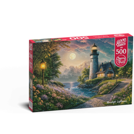 PUZZLE 500 CHERRYPAZZI MOONLIGHT LIGHTHOUSE 20074 Outlet