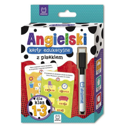 ANGIELSKI KARTY EDUKACYJNE Z PISAKIEM DLA KLAS 1-3