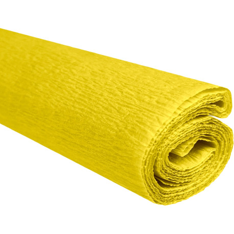 BIBUŁA MARSZCZONA 50X200 CYTRYNOWY