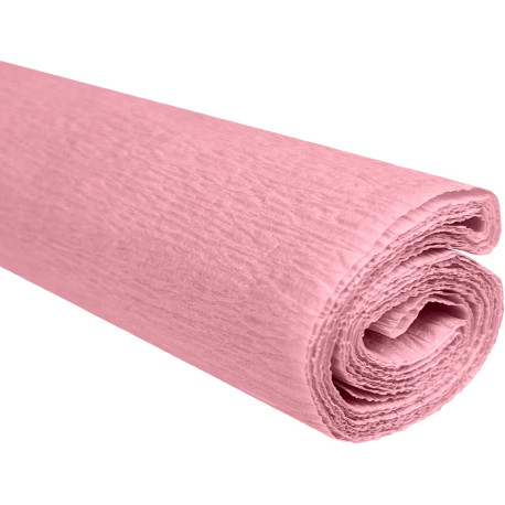 BIBUŁA MARSZCZONA 50X200 RÓŻOWY PUDROWY