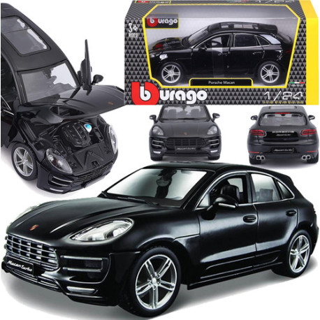 PORSCHE MACAN TURBO SUV SAMOCHÓD METALOWY POJAZD MODEL BBURAGO 1/24 Outlet