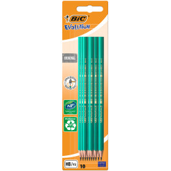 OŁÓWEK BEZ GUMKI HB BIC EVOLUTION ORIGINAL 650  BLISTER 10 SZT. OUTLET