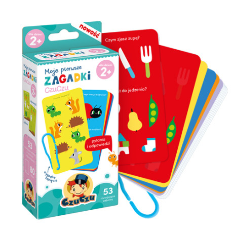 MOJE PIERWSZE ZAGADKI CZUCZU DLA DZIECI 2+ Outlet