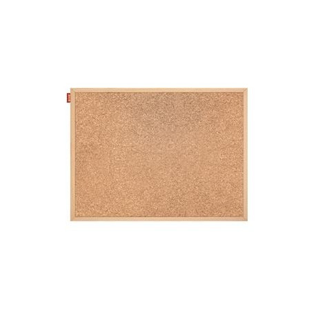 TABLICA KORKOWA MEMOBE RAMA DREWNIANA 60X40 CM