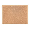 TABLICA KORKOWA MEMOBE RAMA DREWNIANA 60X40 CM