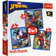 PUZZLE 3W1 (20,36,50) PAJĘCZA SIŁA SPIDER MAN 34841 Outlet