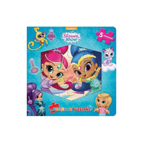KSIĄŻKA Z PUZZLAMI SHIMMER AND SHINE