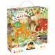 PUZZLE 40 DZIKIE PUZZLE LAS CZUCZU Outlet