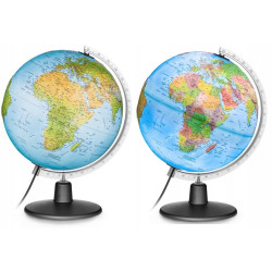 GLOBUS 300 PLASTYCZNY PODŚWIETLANY FROST RELIEF Outlet (opakowanie uszkodzone)