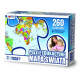 PUZZLE 260 EDUKACYJNE MAPA ŚWIATA Outlet