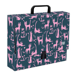 TECZKA Z RĄCZKĄ A4 ST.RIGHT LAZY CATS