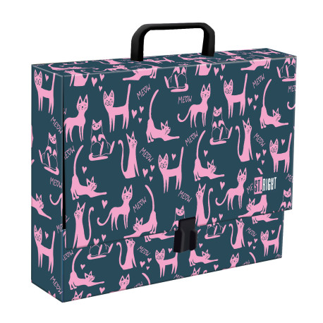 TECZKA Z RĄCZKĄ A4 ST.RIGHT LAZY CATS