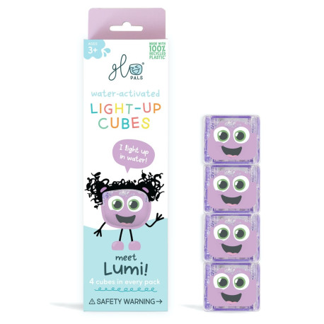 Glo Pals Kostki sensoryczne świecące w wodzie - Lumi Outlet