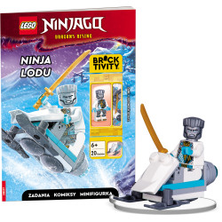 LEGO NINJAGO NINJA LODU + Figurka Zane i lodowy ślizgacz 6+