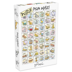 PUZZLE 1000 PSIA KOŚĆ!